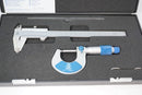 Moore & Wright Machinists  Set 0-1" Micrometer, 6" Caliper, 6" Ruler - Cardon Tools