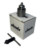 No. 0 Jacobs 0-5/32" Cap. Precision Miniature Drill Chuck 0JT Mount with Key - Cardon Tools