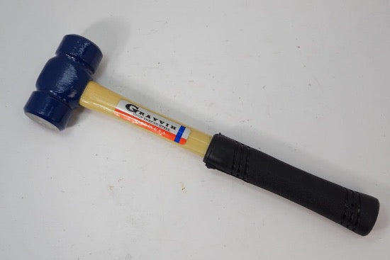 36oz Grayvik Drop Forged Steel Farrier's Blacksmiths Hammer. USA Made - Cardon Tools