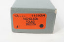 New Old Stock Nicholson USA made Jeweller Machinists 4" Round Smooth File. 11592N - Cardon Tools