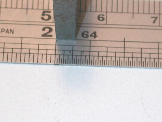 New Old Stock VULCAN Germany D5, 27/32" - 3/4" x 3/16" - 5/32" x 7-7/8"  Cut Off Blade - Cardon Tools