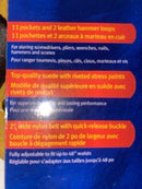 Mastercraft  11 Pocket Carpenters Tool Belt Adjustable to 48" Waist - Cardon Tools