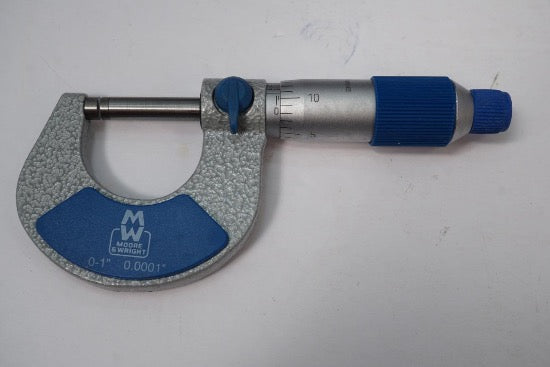 Moore & Wright Machinists  Set 0-1" Micrometer, 6" Caliper, 6" Ruler - Cardon Tools