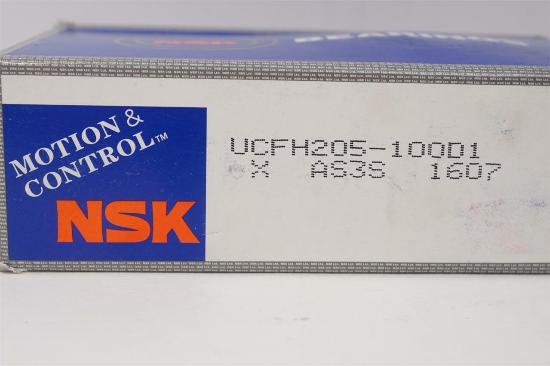 2 NSK Flanged Unit Bearing Mount  for 1" Shaft, UCFH205-100D1. Made in Japan - Cardon Tools