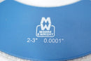 Moore & Wright 2-3" Micrometer. .0001" Grad. Carbide Faces Includes Standard - Cardon Tools