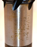 KESTAG Austria 1-1/2" 6Fl M42 Hss ROUGHER End Mill Screw/Weldon Shank WR3B94 - Cardon Tools