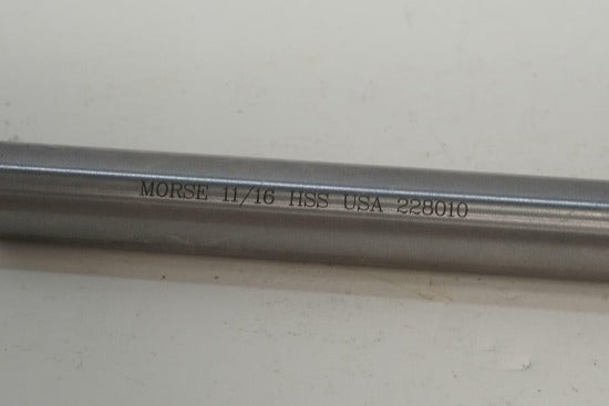 Morse Cutting Tools USA made  HSS 11/16" Expansion Chucking Reamer 9/16" Shank - Cardon Tools