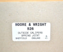 New Old Stock MOORE & WRIGHT Sheffield UK MADE 524 6" Outside Caliper - Cardon Tools