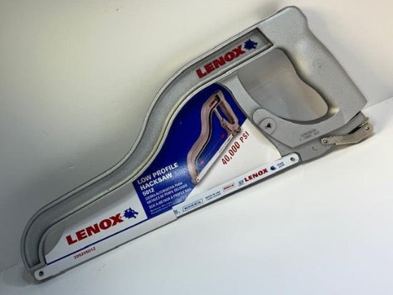 Lenox High Tension Low Profile MULTI-PURPOSE 12" Metal Frame Hacksaw - Cardon Tools