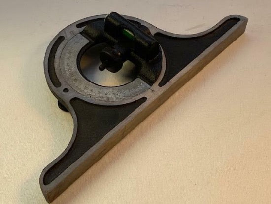 New Old Stock Brown & Sharpe USA Made Machinists Combination Square PROTRACTOR HEAD - Cardon Tools