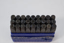 New Old Stock Premium BRITISH Quality IMPERIAL Machinists 7/32" Steel Letter Stamp Set - Cardon Tools