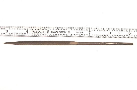 New Old Stock Nicholson SWITZERLAND XF SWISS PATTERN RHN 6-1/2" CROSSING FILE 2-CUT