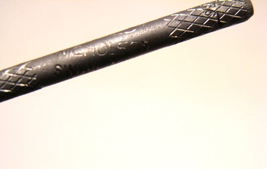 New Old Stock Nicholson Swiss Watchmaker XF SWISS PATTERN RHN 5-1/2" FLAT FILE 0-CUT 37472 - Cardon Tools