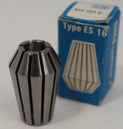 New Old Stock Swiss Made Emco Unimat ES-16 / E-16 17/64"  / 7mm Precision Lathe Collet - Cardon Tools