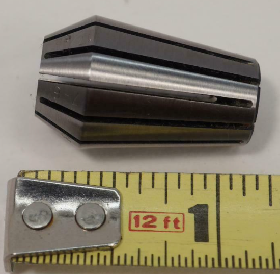 New Old Stock Swiss Made Emco Unimat ES-16 / E-16 17/64"  / 7mm Precision Lathe Collet - Cardon Tools