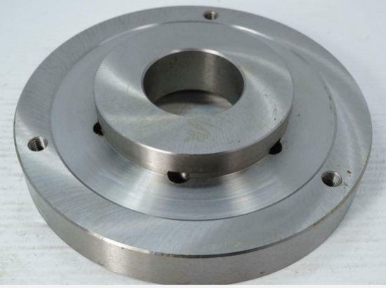 Rapidhold 8" STEEL Set-Tru Adjustable Lathe Chuck Back Plate Adapter D5 D1-5 - Cardon Tools