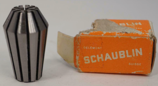 New Old Stock Schaublin ES-16 2mm / 5/64" Collet for Emco Unimat Lathe - Cardon Tools
