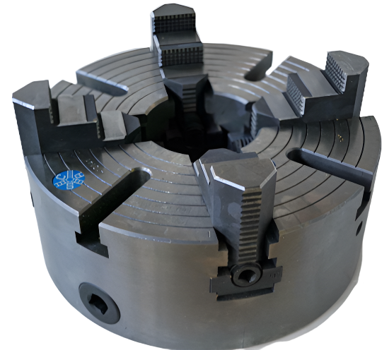 SCA Sweden 12" 4-Jaw Combination Lathe Chuck Plain Back ( Independent and Scroll Chuck) - Cardon Tools