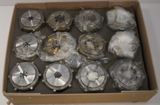 Pratt Burnerd UK Made 12 Pc EC MultiSize Chuck Collet Set. EC2-EC13 - Cardon Tools