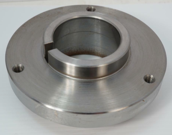 New Old Stock KCM STEEL 6" Set-Tru Lathe Chuck Adapter / Backplate. L0 L-0 back - Cardon Tools