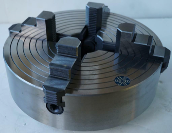 SCA Sweden 12" 4-Jaw Independent Lathe Chuck  L0 L-0 Direct Mount Back - Cardon Tools