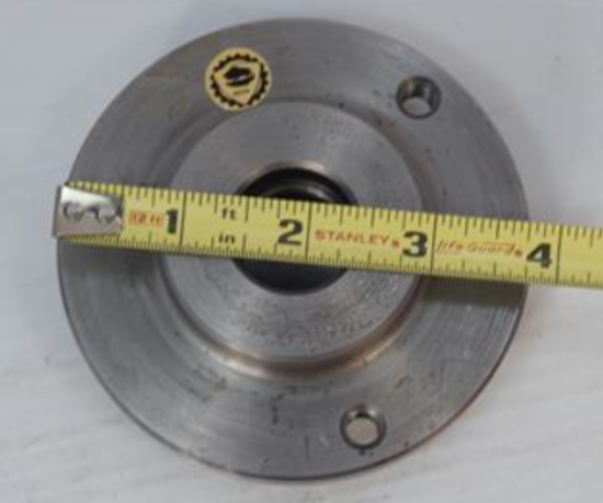 New Old Stock Bison 4" Set Tru Chuck Adapter Plate 1" x 10 TPI