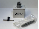 No. 0 JACOBS 0-5/32" Cap. Precision Miniature Drill Chuck 1 MT Shank + Key - Cardon Tools