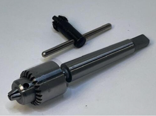 No. 0 JACOBS 0-5/32" Cap. Precision Miniature Drill Chuck 1 MT Shank + Key - Cardon Tools