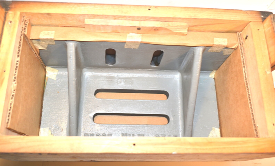 New Old Stock Busch Precision USA Made 12"x5" x 6" Machinists SLOTTED ANGLE PLATE - Cardon Tools