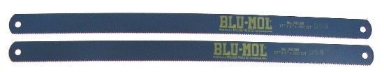 2  New Old Stock Millers Falls USA made 17" x 1"x .05" 10T  BLU-MOL HS POWER HACKSAW BLADE